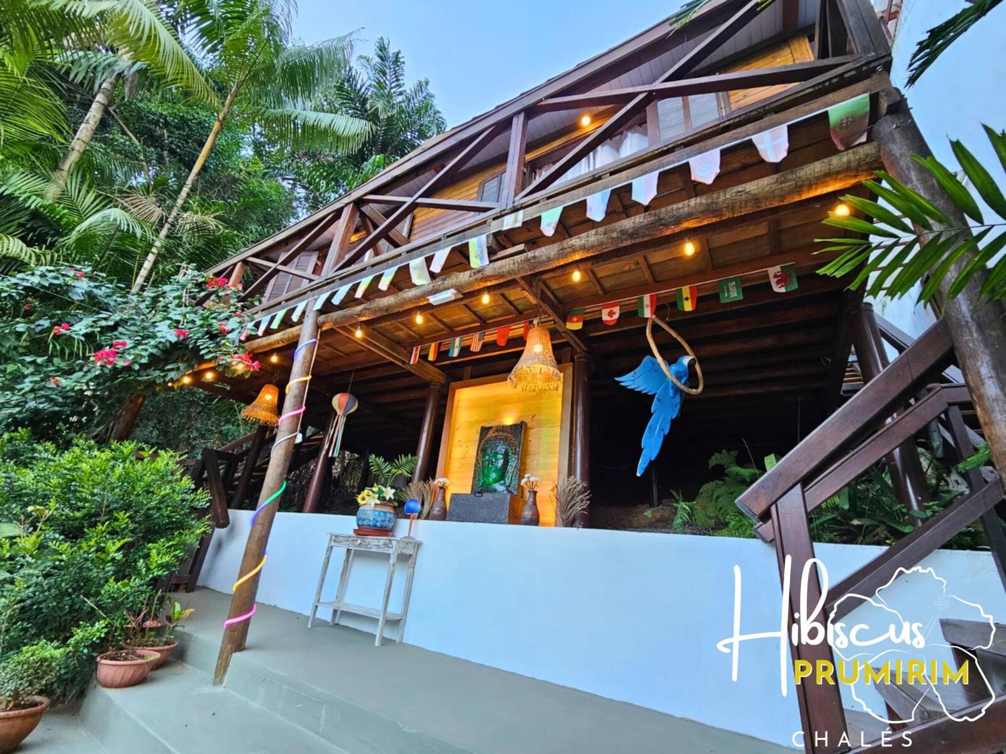 Hibiscus Prumirim Chales Ubatuba Exterior photo